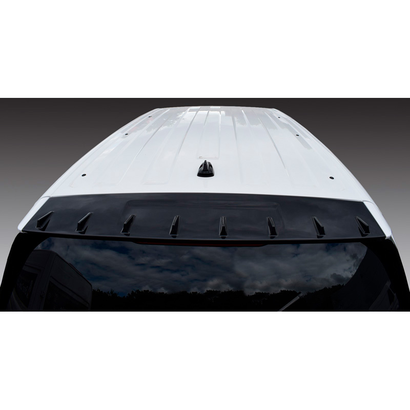 RGM Roof spoiler  Volkswagen ID.Buzz 2022- (Bus/Cargo) (models with rear hatch) - Gloss Black (ABS)