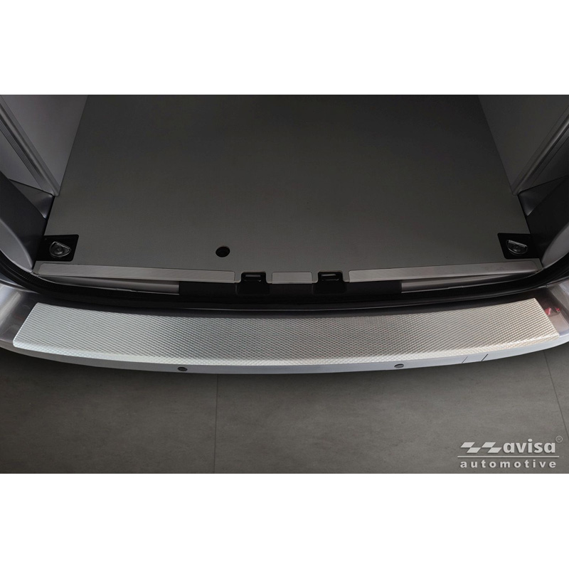 Avisa Stainless Steel Rear bumper protector  Citroën Jumpy & Spacetourer / Peugeot Expert & Traveller / Toyota Proace 2016- / Opel Vivaro / Zafira Life 2019- (L1) '5WL'