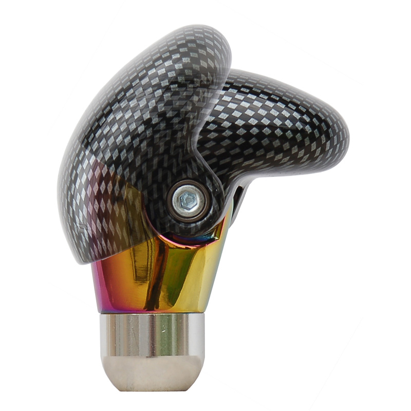 Simoni Racing Gear Knob Shake - Carbon-look/Oil Slick