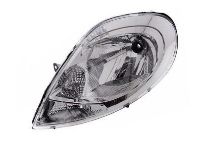 koplamp, H4, elektr verstelb, witte knipper, incl stelmotortje,