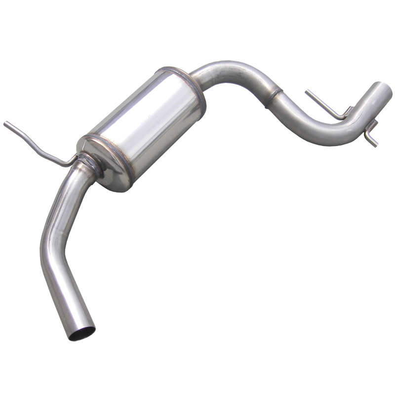 100% Inox Mid silencer  Volkswagen Golf VI 1.4 TSI 160hp 2009- Ø 55