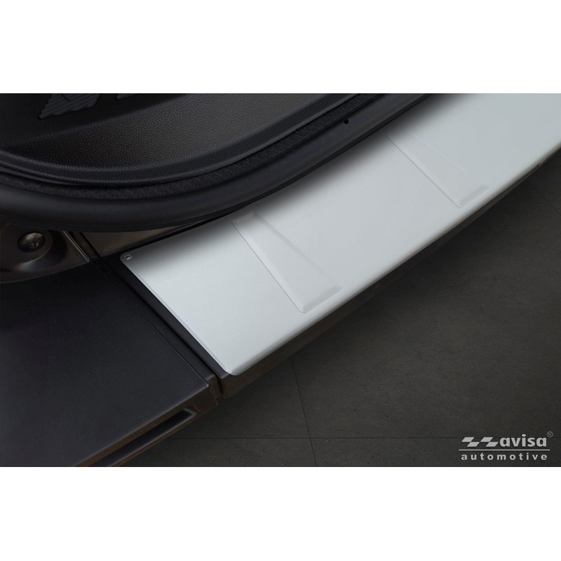 Avisa Stainless Steel Powdercoated Rear bumper protector  Renault Master IV 2024- 'Soft Silver'