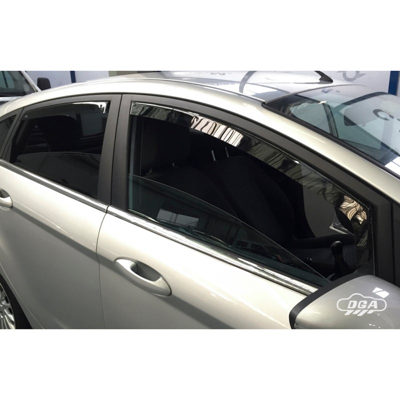 DGA Wind Deflectors Set  Ford Fiësta 5-doors 2008-2017 (4-pieces)