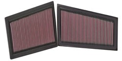 K&N Inlegfilter Mercedes R320 3.0 10/2005-10