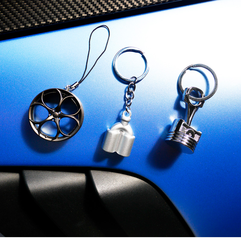 Simoni Racing Key Chain Alloy wheel
