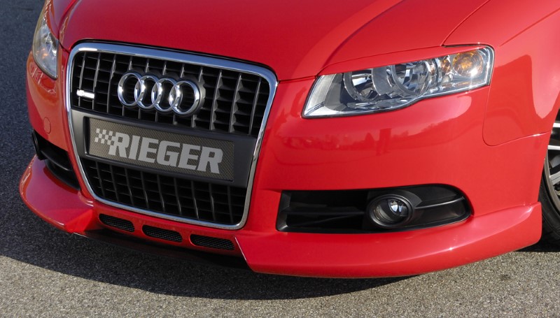 Spoilerlip without 3 extra air-intakes Audi A4 8E B7 11.04 Riege
