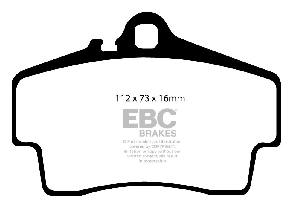 EBC Brakes PORSCHE 911 (997) (Cast Iron Disc Only) 3.6 Carrera 2