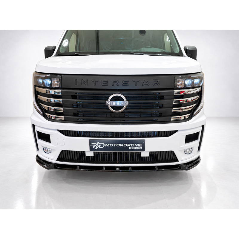 Motordrome Front Spoiler  Nissan Interstar & Renault Master IV 2024- (ABS)