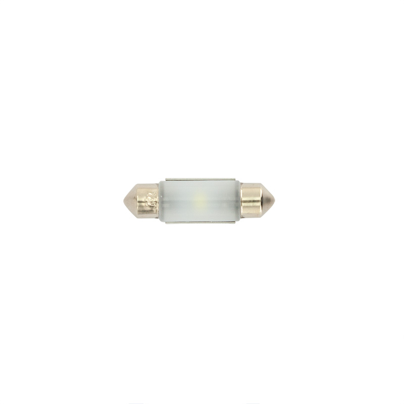 Festoon 3D SuperLED Bulb 12V/1W White 10x36mm, single piece (8000K)