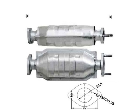 Mitsubishi SPACE STAR 1.3i 1299 cc 63 Kw / 86 cv 4G13 Magnaflow