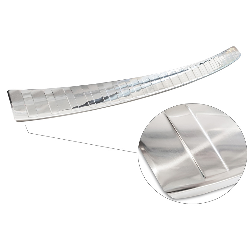 Stainless Steel Rear bumper protector  Subaru Forester (SK) 2018-2024 'Ribs'