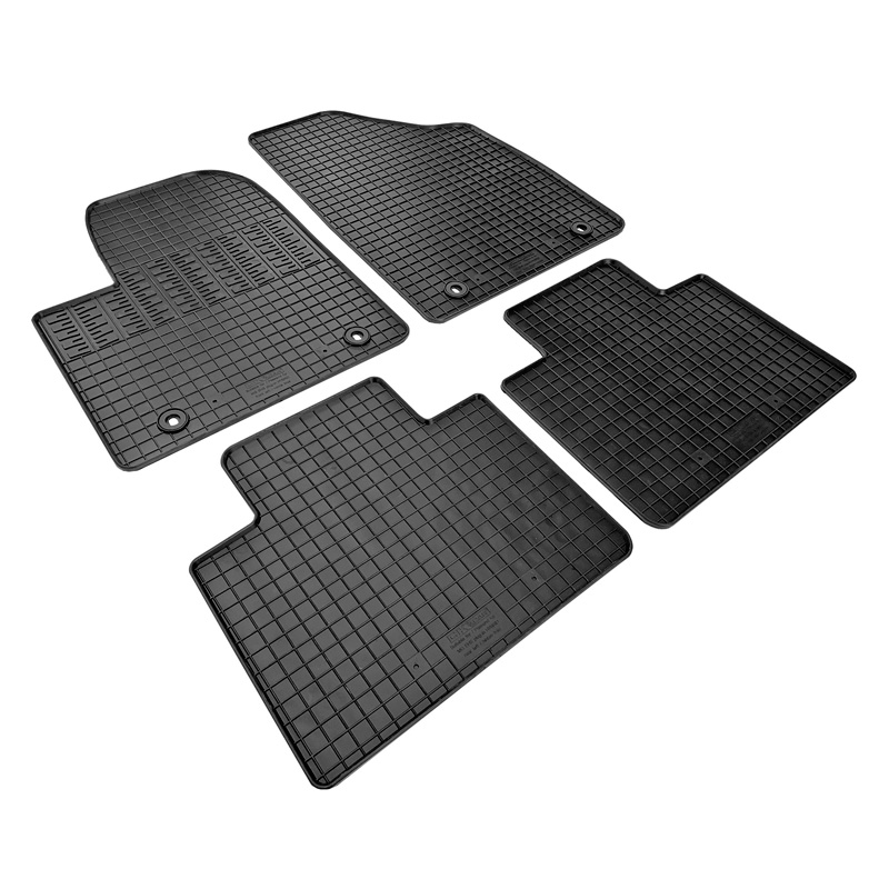 Rubber car mats set  MG (E)HS Plug-in Hybrid 2019- (4-pieces + fixing system)