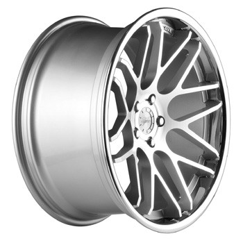 VERTINI MAGIC CONCAVE INOX SILVER MACHINE POLISHED 9,5x19 5x122