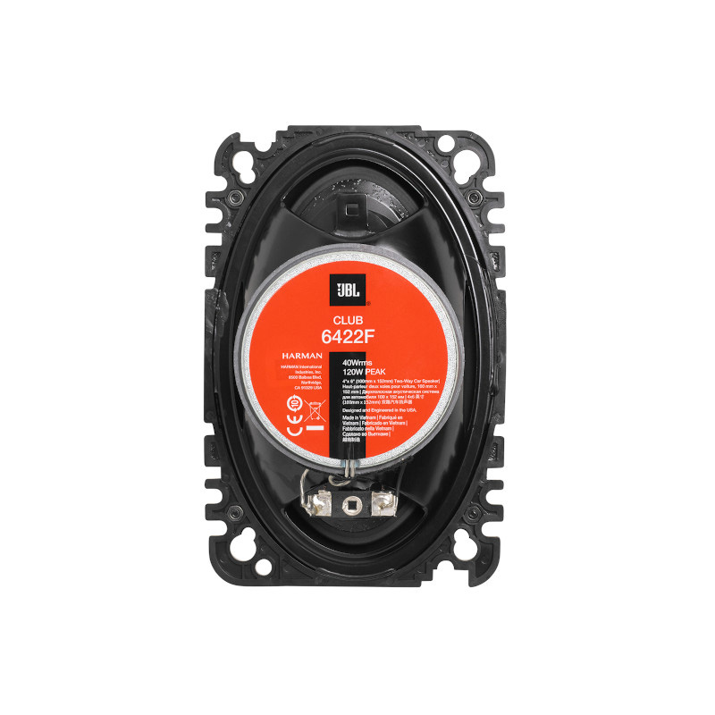 JBL Club 6422F 4x6'' (10x15cm) Speaker Set Coaxial