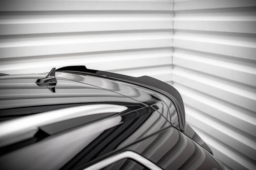 Spoiler passend voor Skoda Kodiaq Mk1 Facelift sportline Maxton Design glans zwart