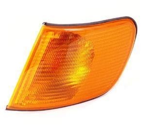 knipperlicht, incl fitting, oranje, rechts Audi 100, 1990-1996