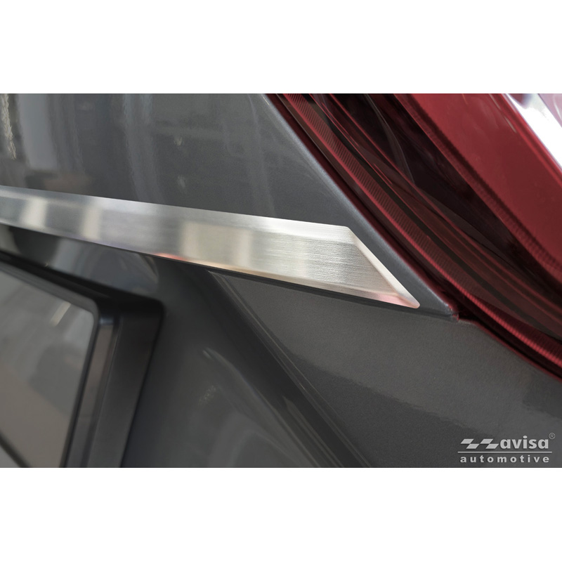Avisa Brushed Stainless Steel Trunk Tailgate Trim Cover  Ford Kuga III 2019-2024 & Facelift 2024-