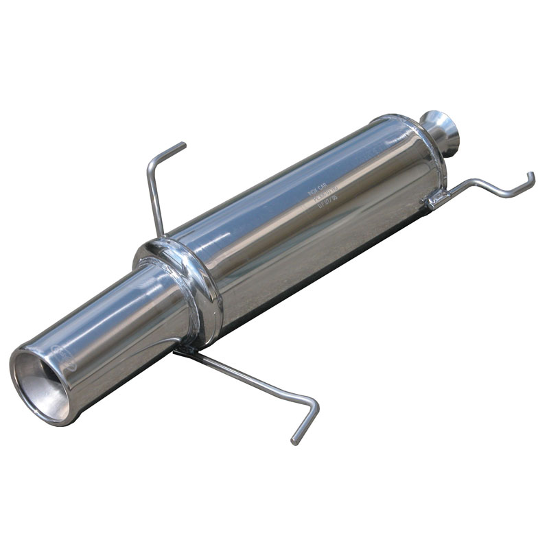 100% Inox Sport Exhaust  Peugeot 306 1.8 16v (110HP) -2001 102mm