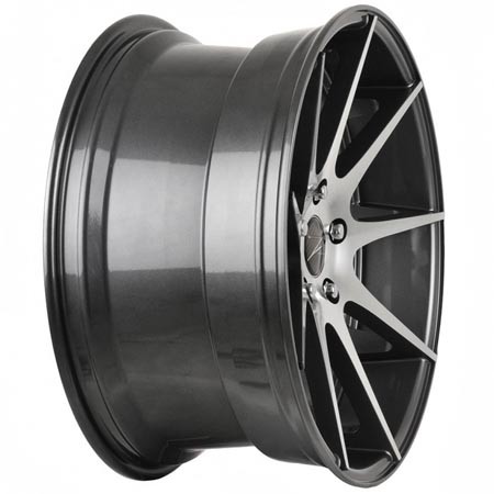 Z-Performance Eight Gunmetal - Facepolish 9x18 5x120 ET38 Velgen