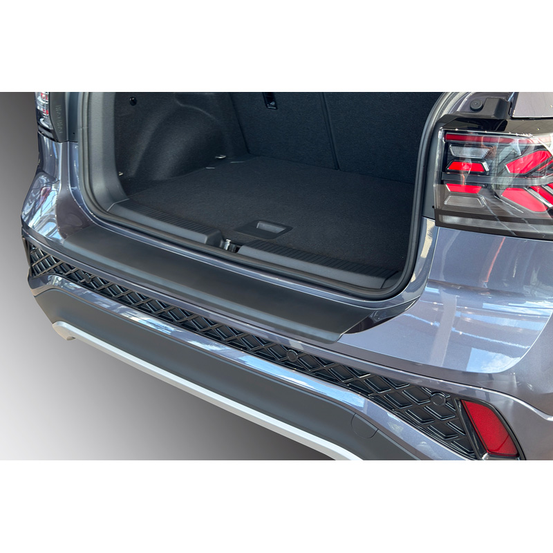 ABS Rear bumper protector  Volkswagen T-Cross Facelift 2024- Black