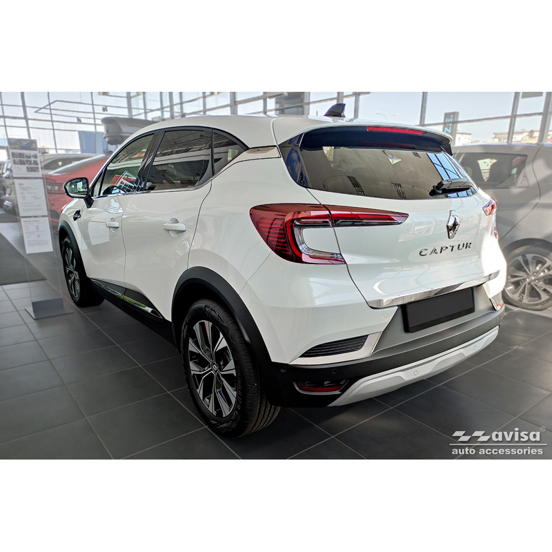 Chrome Stainless Steel Tailgate Trim  Renault Captur II 2019- & Mitsubishi ASX II 2023-