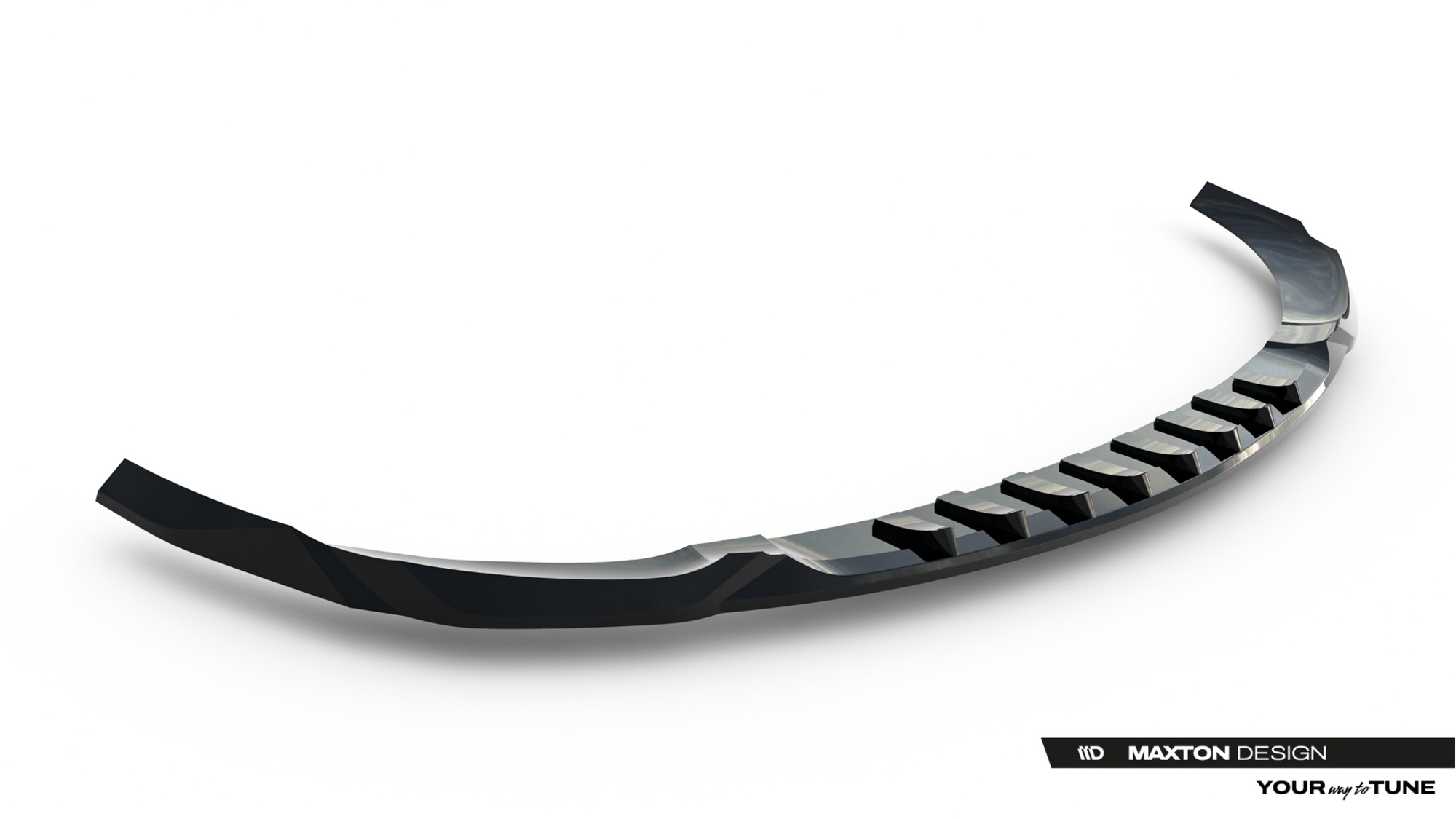 Front Splitter V.1 Mercedes-AMG C63 Sedan / Estate W206 / S206 Gloss Black