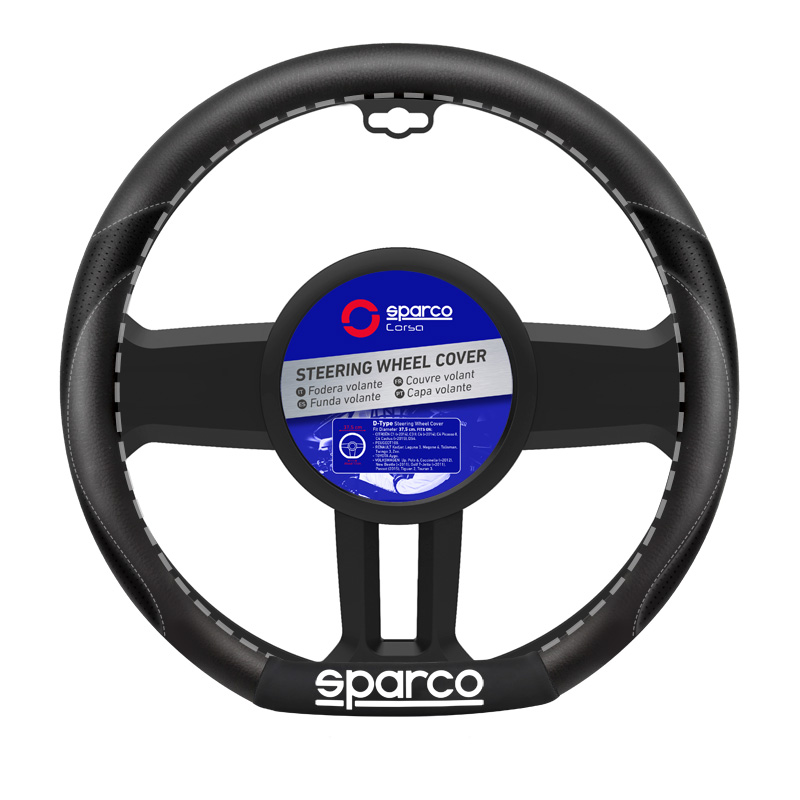 Sparco Steering Wheel Cover SPC - D-Type 37,5cm -  Citroën/Peugeot/Renault/Toyota/Volkswagen