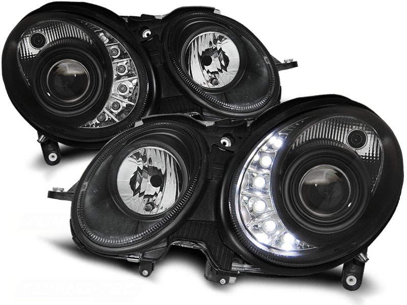 Headlights Dayline Mercedes-Benz E-Klasse Typ W211 Bj. 06-08 zwar