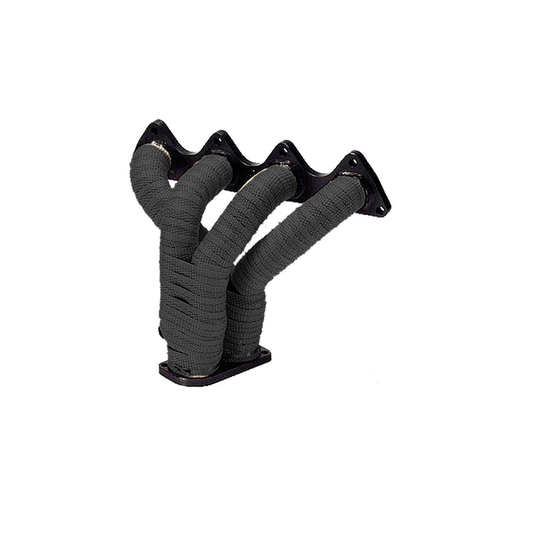 Simoni Racing Exhaust Heat-Insulating Wrapping Kit 2 - 15m x 5cm + 6 clamps < 550°C - Glass Fibre