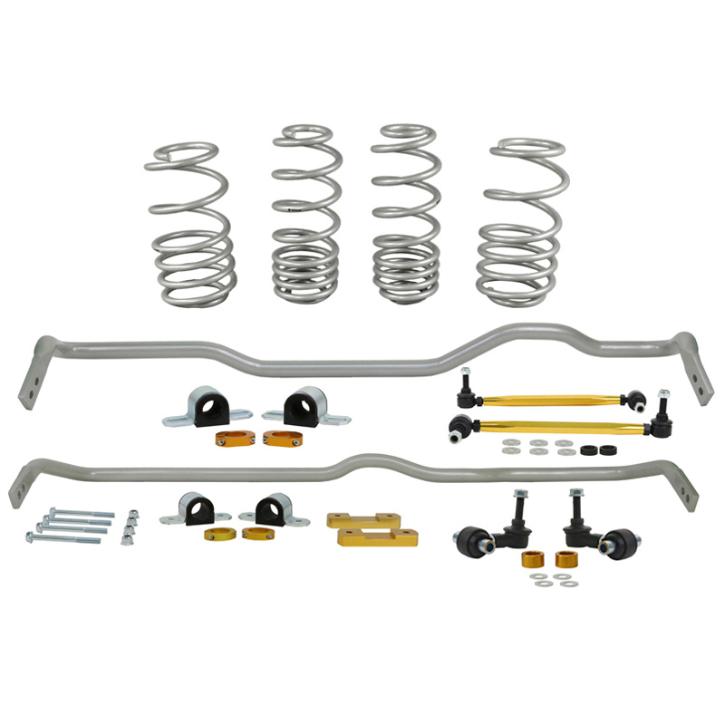 Whiteline Grip Series 1 Stabiliser Bar and Lowering Spring Vehicle Kit  Audi A3 Cabrio/Sedan/Sportback Quattro / Volkswagen Golf VII 4motion 2012-