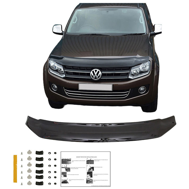 Bonnet Protector  Volkswagen Amarok MK1 2010-2022 - Gloss black
