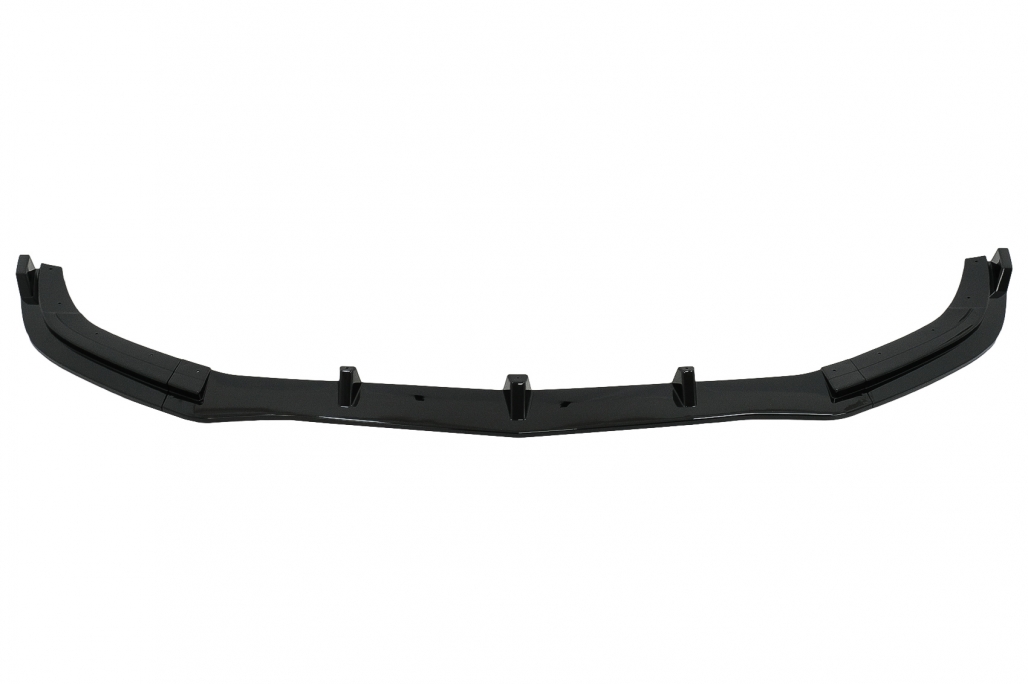 Voorspoiler passend voor Mercedes E-Klasse W212 13-16 Glans Zwart