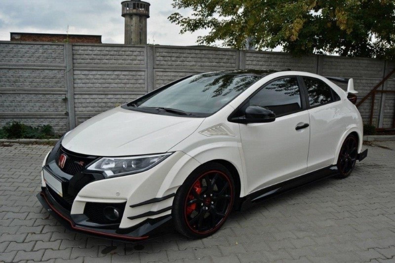 Voorspoiler Honda Civic IX Type R Racing V.1