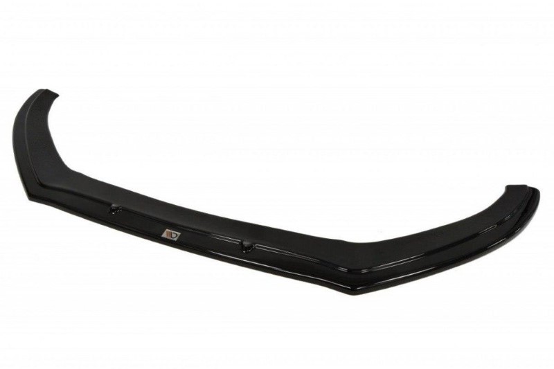 Voorspoiler passend voor Audi A4 B8 FL V.1 Glanzend Zwart