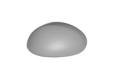 spiegelkapje, in primer, links Toyota Aygo, 2005-2012