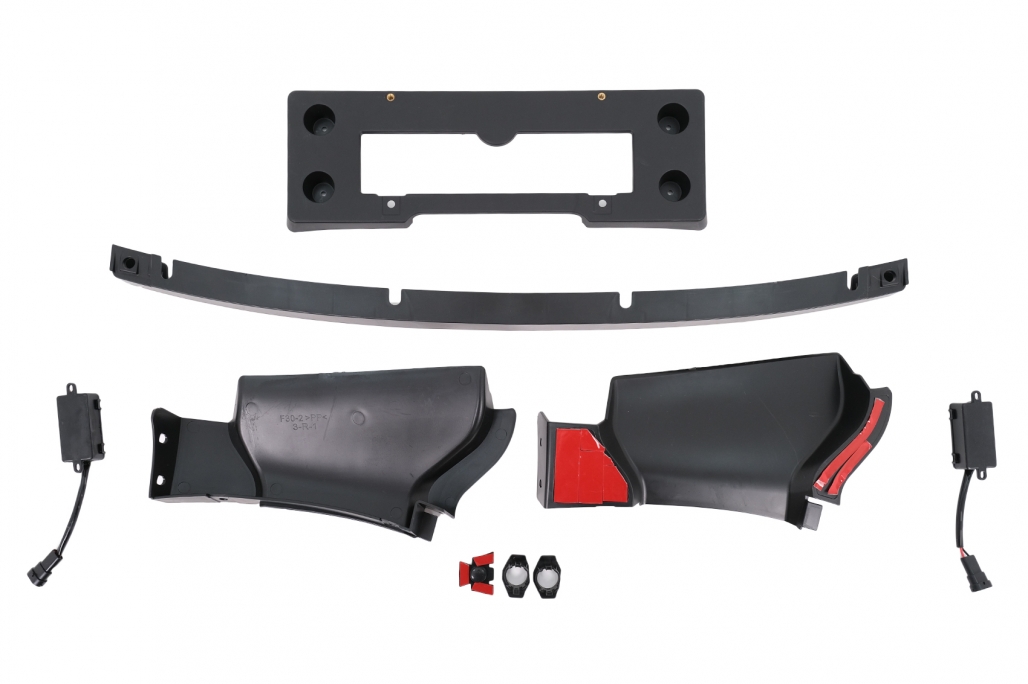 Voorbumper passend voor BMW 3 Serie F30 F31 Look G20 Chroom
