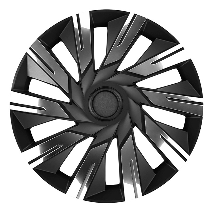Set J-Tec wheel covers Tecna 14-inch chrome/black