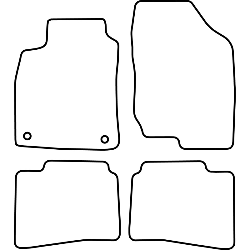 Set car mats  Kia Magentis 2006-2008