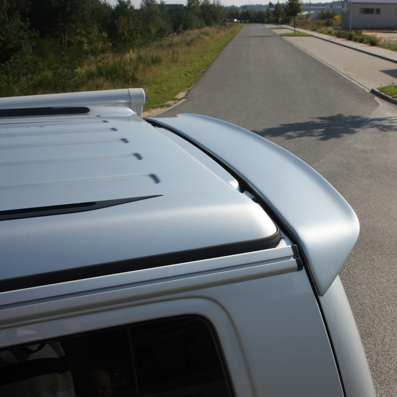 Roof spoiler  Volkswagen Transporter T5 2003-2015 (with hatch) (PU)