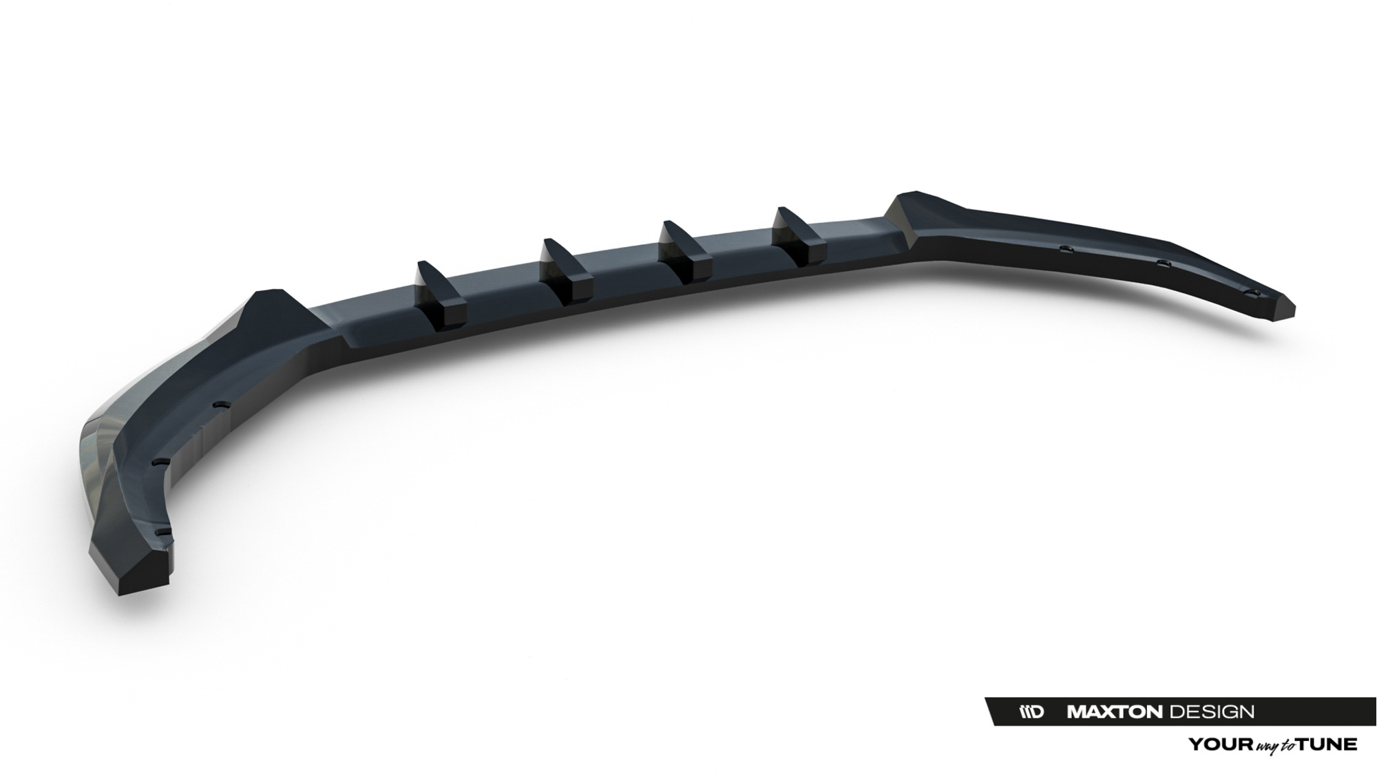 Voorspoiler passend voor Skoda Kodiaq Sportline Mk2 V.1 2024 – Heden