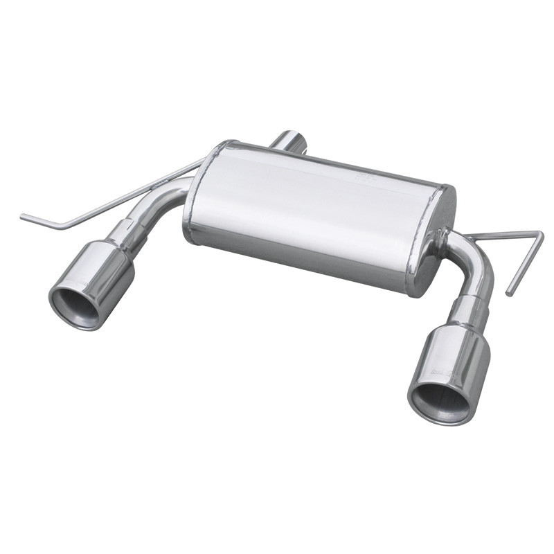 100% Inox Double Sport Exhaust  Audi TT Quattro 1999- Left/Right 102mm
