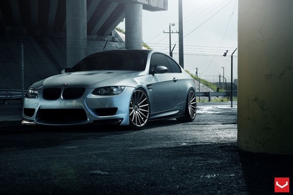 Vossen VFS2 9.0x22 5x112 ET32 Silver Polished Flat Face