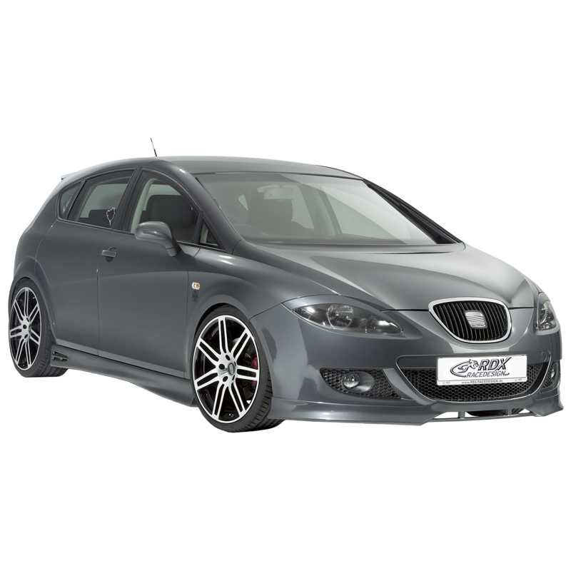 Front spoiler  Seat Leon 1P 2005-2009 excl. FR/Cupra (ABS)