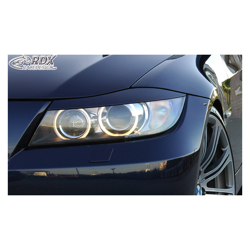 Head light spoilers  BMW 3-Series E90/E91 Sedan/Touring incl. Facelift (ABS)