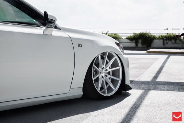 Vossen VFS1 9.0x20 5x112 ET25 Silver Brushed Flat Face