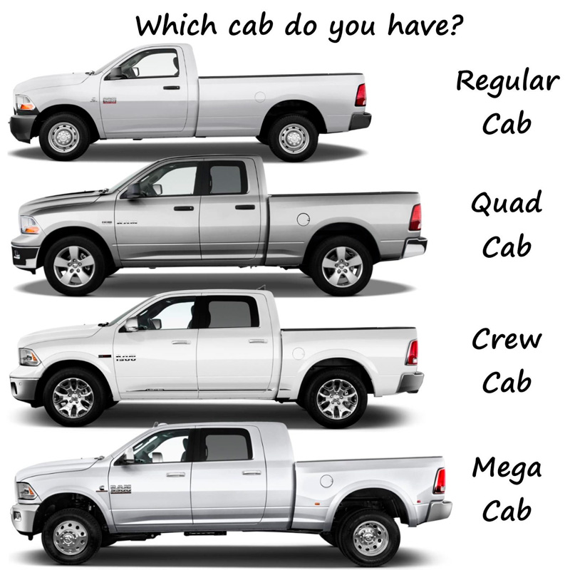 Window Visors  Dodge Ram Crew & Quad Cab 2019-