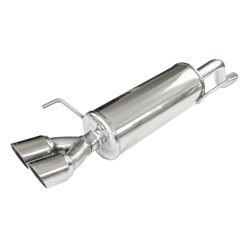 100% Inox Sport Exhaust  Alfa Romeo Mito 1.4i 78hp 2013- Ø 42 2x80mm Racing