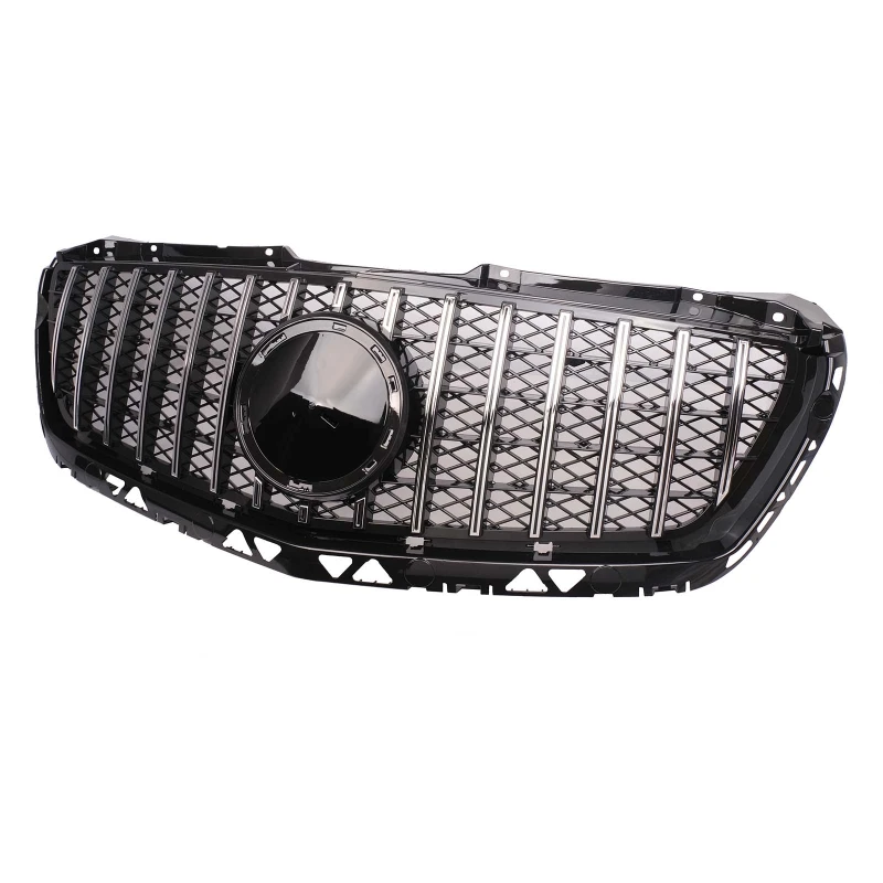 Grill passend voor Mercedes Sprinter W906 Facelift 13-18 Chroom/Zwart AMG Look