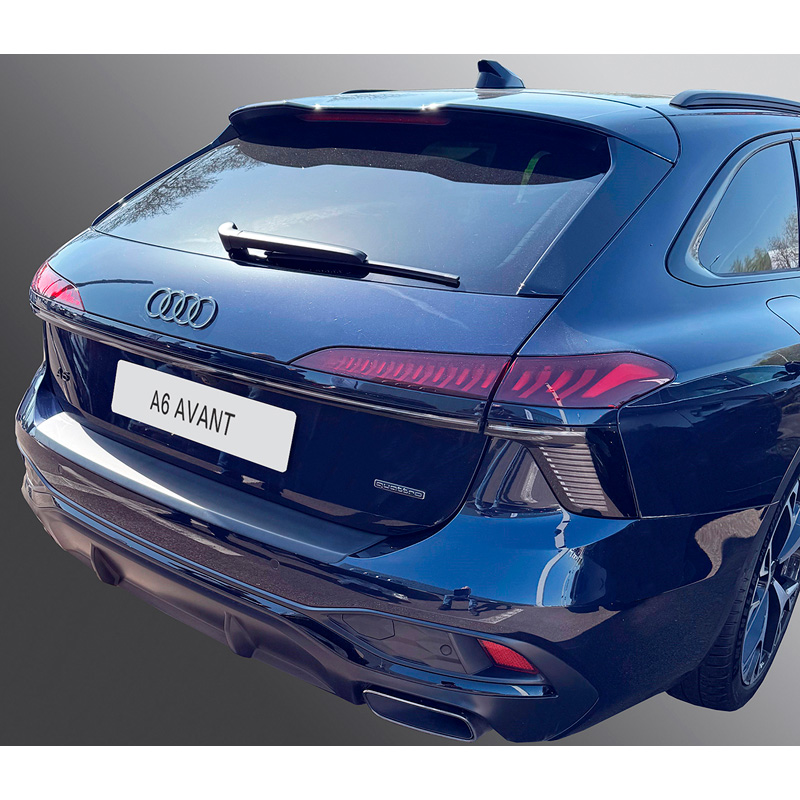 RGM ABS Rear bumper protector  Audi A6 Avant (S-Line/Sport/E-Hybrid/Edition 1) 2025- Black