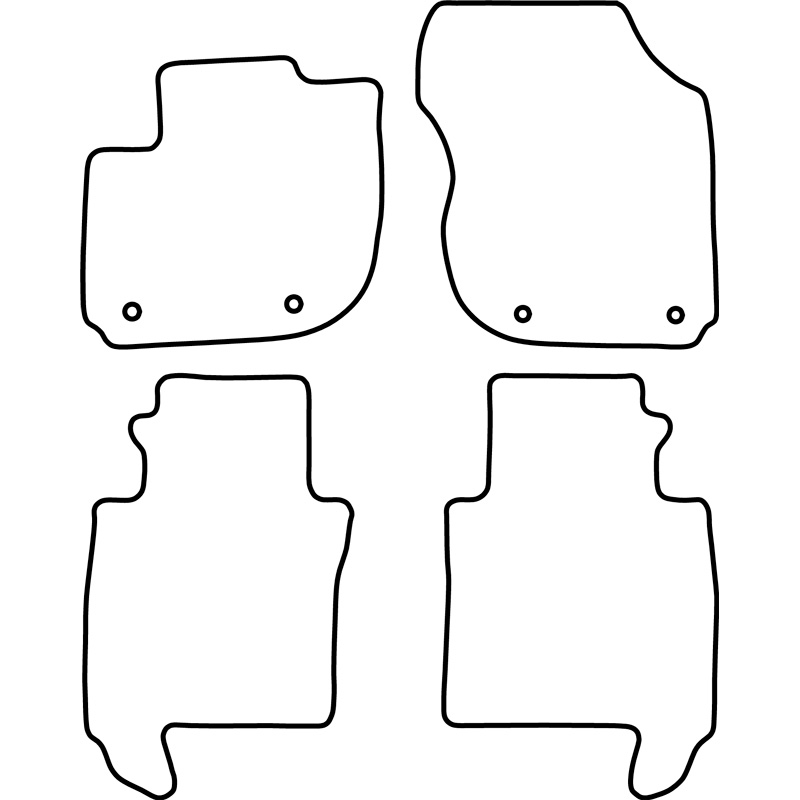 Set velour car mats  Honda HR-V (RV) eHEV 2021-